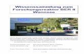Wissenssammlung zur BER II - atommuellreport.de...GRE2012-1 Doch auch der Berliner Forschungsreaktor BER II hat es in sich. Reicht die Ankündigung der Abschaltung des BER II? In der