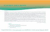 ESPRIT DES BOIS 6 - Xylofutur...Esprit des Bois NN 12 jjaanvier 2010 Journal du Pôle de Compétitivité XYLOFUTUR « Produits et Matériaux des Forêts Cultivées » 1. les stratégies