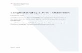 Langfriststrategie 2050 - Österreich5f90b85b-2248-45db-b72c-38d20759… · Langfriststrategie - Österreich Periode bis gemäß Verordnung (EU) / des Europäischen Parlaments und