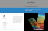 Micro and nano Structuring with LaSerS - Fraunhofer ILT · technology, medical technology, fine mechanics and micro system technology. The Fraunhofer Institute for Laser Technology