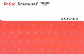 2/2013 - BTV Baselbtv-basel.ch/documents/vereinszeitschrift/tf2013_2.pdf · 5 Jahresprogramm 2013 April 20./21.04. Kutu-Tag beider Basel 2013, Liestal Kunstturnerinnen 27.04. Quer
