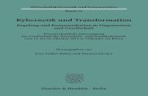Kybernetik und Transformation - Duncker & Humblot · gigkeit von Technologie; die Entwicklung von Normen, Rollen und Kon- ... Der Mensch und die künstliche Intelligenz. Ritualisierung