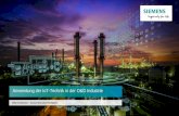 Anwendung der IoT-Technik in der O&G Industrie...MindSphere-Concept Infrastructure as a Service (IaaS): Connect products, plants, systems, machines and enterprise applications E EA