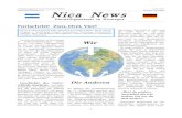 Nica News - WordPress.com · geht – Rhythmus ist also nicht an-geboren. Im Vergleich zu Deutschland ist es in Nicaragua aber gesellschaftlich akzeptiert, wenn ein Mann ordentlich