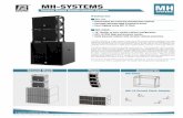 Datasheet MH System jpge - paudiothailand.com MH Syste… · R SINCE 1991 MH-SYSTEMS MH SYSTEMS Passive Sound Reinforcement System P.AUDIO SYSTEM CO.,LTD. 19/4,6,7 Moo 2 Putthamonthon