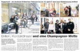 Brillen, Kontaktlinsen und eine Champagner-Wette · Kontaktlinsen-Geschäft war. Ziel der Rapperswil-Filiale für das erste Jahr sei ein Umsatz von 2,5 Millionen Franken, so Tho-mas