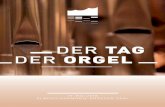 DER TAG DER ORGEL...2018/05/19  · Daneben ist Thomas Cornelius auch erfolg - reich als Komponist aktiv. So war er 2017 beim Wettbewerb des Euro Chamber Music Festival in Danzig als