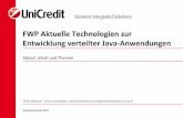 FWP Aktuelle Technologien zur Entwicklung verteilter Java · PDF file 2020-05-17 · Faces (JSF) und AJAX an. Schildern Sie die Grundlagen von AJAX. Erläutern Sie wie sich AJAX seit