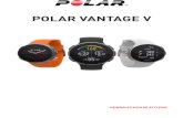 Polar Vantage V User Manual 6 W£¤hrenddesSchwimmens 122 NachdemSchwimmen 122 Barometer 124 Push-Benachrichtigungen