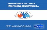Newsletter 08/2019 Netzwerk MigratioN uNd Mehrsprachigkeit · 4 einstellungschancen junger Menschen mit Migrations- hintergrund Newsletter 08/2019 die Biographie der personalentscheidenden