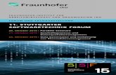 11. Stuttgarter Softwaretechnik forum - Fraunhofer · 2015-06-23 · wertbeitrag eines Datenqualitätsmanagements (Dqm) zum Unternehmenserfolg | Fallstudien zur Kosten-Nutzen-Betrachtung