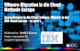   VMware-Migration in die Cloud - Methode Garage...Garage Academy Garage Transformation * Actual time may vary with integration and design complexity ** Ranges from prototype on IBM
