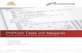 PHPUnit Tests mit Magento · Schritt 2: Anpassen der Testsuite an Magento Im zweiten Schritt musste die mit Magento 2 ausgelieferte Testsuite an Magento angepasst werden. Zu Beginn