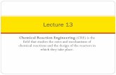 Lecture 13 - University of Michiganelements/5e/powerpoints/2013lectures/Lec13_PDF… · Lecture 13 – Tuesday 2/26/2013 ! Complex Reactions: A +2B ! C A + 3C ! D ! Example A: Liquid