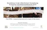 Excellence in der öffentlichen Verwaltung. Schweizer ...epsa2009.eu/files/Final_Bern_ppt.ppt.pdf · Excellence in der öffentlichen Verwaltung. Schweizer Qualitätswettbewerb 2010