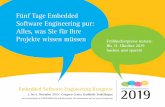 Fünf Tage Embedded Software Engineering pur: Alles, was Sie für … · 2019-10-24 · Kommunikation, effektiver Entscheidungen und wirksamen Handelns herausseziert. Außerdem geht