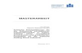 MASTERARBEIT - Hochschule Mittweida · Masterarbeit, 2014 Referat: Die vorliegende Arbeit befasst sich mit der Analyse der kritischen Erfolgsfaktoren für die Zulassung europäischer