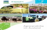 Agrarpraktika im Auslandmedia.repro-mayr.de/31/95631.pdfDie Andreas Hermes Akademie im Bildungswerk der Deutschen Landwirtschaft e. V. bus – Qualiﬁzierung für unternehmerisches