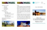 rd International Workshop on Industrial Crystallization...2016/01/22  · interest in crystallization applications. An interdisciplinary approach is certainly required to address such
