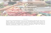 White Paper: Die deutsche Lebensmittelindustrie · PDF file 2019-05-09 · Lebensmittelbranche, Kennzahlen, Trends und Probleme. Die deutsche Lebensmittelindustrie ... die deutsche