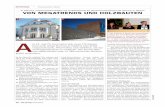 À von megatrends und holzbauten · 2015-11-05 · 5: Oona Horx-Strathern und Theresa Schleicher (v. li.) informierten in Meran über Mega-trends. 6: Die Erweiterung des Hotels Säntispark