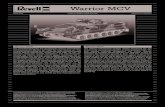 Warrior MCV - ¢® Warrior MCV 03128-0389 ¢©2012 BY REVELL GmbH & Co. KG PRINTED IN GERMANY Warrior MCV