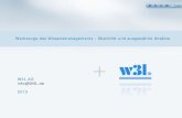 Werkzeuge des Wissensmanagements - Überblick und ...€¦ · 1 Werkzeuge des Wissensmanagements - Überblick und ausgewählte Ansätze. W3L AG. info@W3L.de. 2013