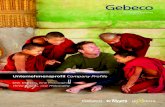 Unternehmensprofil Company Profile - Gebeco...and their culture. The forefather of study tour programs, Dr. Hubert Tigges, already followed this basic idea when he founded his company