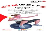 TOGU DAY – Tag der Rückengesundheit · 2020-01-22 · TOGU DAY – Tag der Rückengesundheit Termin: 14. März 2020 09:00 – 16:00 Uhr Hermann-Neuberger-Sportschule, Saarbrücken