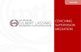 CoaChing SuperviSion Mediation - MTB-LASSNIGo als Online-Check Ihrer Bewerbungsunterlagen. Mediation und konFliktBeratung ... o Mittel und Methoden der konfliktprävention im Unternehmen