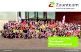 Zaunteam Franchise Broschüre-AT 2019...Klar ist - für eine erfolgreiche Firmengründung bedarf es folgende Erfolgsfakto-ren: Eine gute Geschäftsidee, Erfahrung in der Branche, Wille