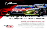 ADAC QUALIFAKTIONS˜ RENNEN 24H˜RENNEN - Nürburgring · 2017-10-30 · ADAC QUALIFIKATIONSRENNEN 24H˜RENNEN TIPP: Sei auch beim Langstrecken-klassiker live am Nürburgring dabei!
