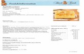 Kuchen und Strudel - Resch&Frisch€¦ · Pfirsich-Mohn-Kuchen 1042022 Rührkuchen mit Pfirschen und Mohn, tiefgekühlt Artikelnr. Stk. je Karton: Karton kl. Karton Einführungsdatum
