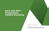 Start with WHY – Erfolgreiches Content-Marketingdownload.menschenswetter.de/artikel/MMM_Content-Marketing_We… · – Aufmerksamkeit für Angebote wecken und zum Kauf animieren