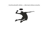 Volleyball AA2 – Skript Oberstufe · 3 VOLLEYBALL ‐ SPIELREGELN 4 VOLLEYBALL – SPIELREGELN Ziel des Spiels ist es, den Ball so raffiniert über das Netz zu schlagen, dass die