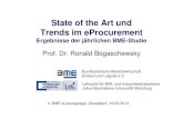 State of the Art und Trends im eProcurementdownloads.cfsm.de/E-Procurement/e_ltage_2013.pdfAuswirkungen des Einsatzes von E-Tools im Bereich Lieferantenmanagement/E-SRM sehr stark