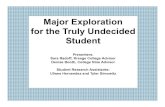 Major Exploration for the Truly Undecided Student · 2/20/2014  · Academic Exploration Course requirements, role of GE in finding a good major, knowing the skills that lead to success