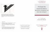 Theologie des Zusammenlebens - uni-tuebingen.de...2016/04/15  · 15. - 16.04.2016 Neue Aula Tübingen Institut für Ökumenische und Interreligiöse Forschung / Zentrum für Islamische