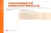 PROPRIÉTÉ Les revues JurisClasseur INDUSTRIELLE › pdf › fonds › revues › Table...propriété industrielle à la lumière de la liberté du commerce et de l’industrie (Propriété