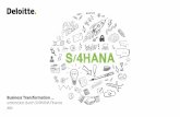 Business Transformation unterst£¼tzt durch S/4HANA Finance komplexen und oft unklaren Umfeld wird die