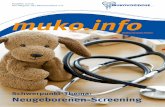 Ausgabe 1|2016 Das Magazin des Mukoviszidose e.V. muko · Neugeborenen-Screening auf Mukoviszi-dose einzuführen. Ausgeklügeltes Testsystem mit wenigen Blutstropfen Das Mukoviszidose-Screening