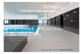 Great Pools & Spas - ABL...2015/04/16  · klassische Schwimmbad-Architekturen bis hin zum Farbraum Warm für expressive Wellnesslandschaften. Ob glasiert oder unglasiert, Steingut,