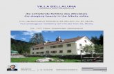 VILLA BELLALUNA - Naumann-Immobilien · Die Villa Bellaluna wird eines dieser Objekte werden, welches auch in Zukunft wei-terhin seinen Charme behalten wird und nicht nur kulturell