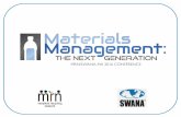 Maryland Recycling Network/SWANA Mid-Atlantic Conference · June 22, 2016 • We build solid ... •Staffing-adding labor to improve quality/cutting labor to save money. •Maintenance