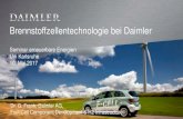 Brennstoffzellentechnologie bei Daimler - HS-KARLSRUHEBrennstoffzellentechnologie bei Daimler Dr. G. Frank, Daimler AG, Fuel Cell Component Development & H2 Infrastructure Seminar