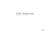 10.6. Neutrinos - DESYhorns/lectures/physikv/chap10.6.pdf · Seite 64 Kap.10 37Cl-Experiment (R. Davis, NP 2002) Homestake-Goldmine (1500 uNN): Abschirmung kosmischer Strahlung Einfangreaktion