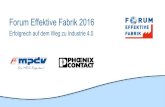 Impressionen Forum Effektive Fabrik 2016 · 2018-04-03 · Impressionen FEF 2016. Impressionen FEF 2016. EFFEKTIVE . New b The new importance of data WhatsApp EFFEKTWE FABRIK Willkommen