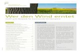 Wer den Wind erntet - Bürgerwindpark Eider...Wer den Wind erntet Zwölf gute Beispiele für kommunale Windprojekte Genossenschaftlich für eine „märkische Energiewende von unten“