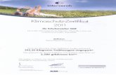...Klimaschutz-Zertifikat 2011 die Schuhanzieher GbR hat im Jahr 2011 insgesamt die folgenden Wertstoffe in Form von Verkaufsverpackungen angemeldet: Stoffstrom Papier/Pappe/Kartonage