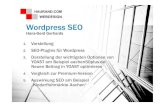 Wordpress SEO · Suchmaschinenoptimierung! ... • Das kostenlose Yoast SEO Plugin bringt schon die praktische Focus KeywordFunktion mit sich. Allerdings auf ein Keyword pro Beitrag
